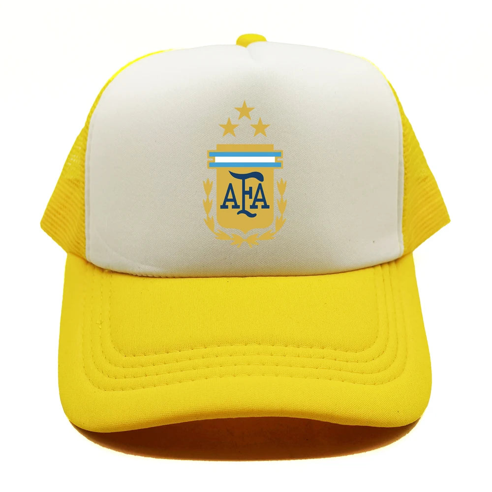 Argentina Trucker Caps Men Hat Baseball Cap Cool Summer Unisex Mesh Net Argentina 3 Star Hats