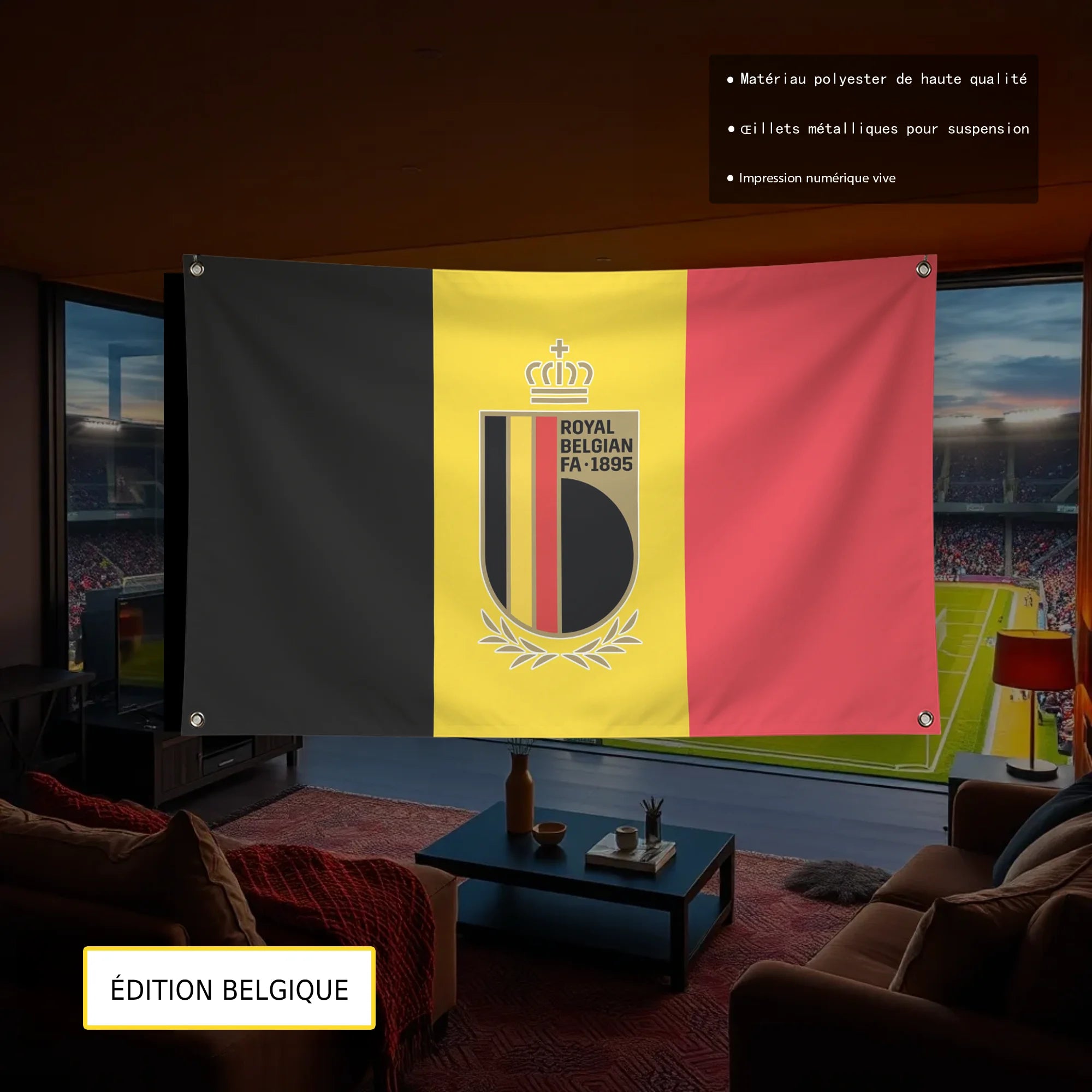2026 Soccer Championship Team Flag Argentina Brazil France Germany England Spain Portugal Netherlands Polyester Fan Banner