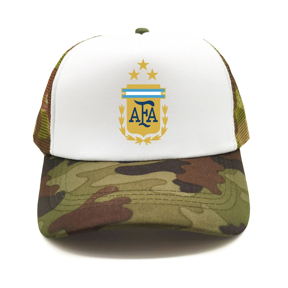 Argentina Trucker Caps Men Hat Baseball Cap Cool Summer Unisex Mesh Net Argentina 3 Star Hats
