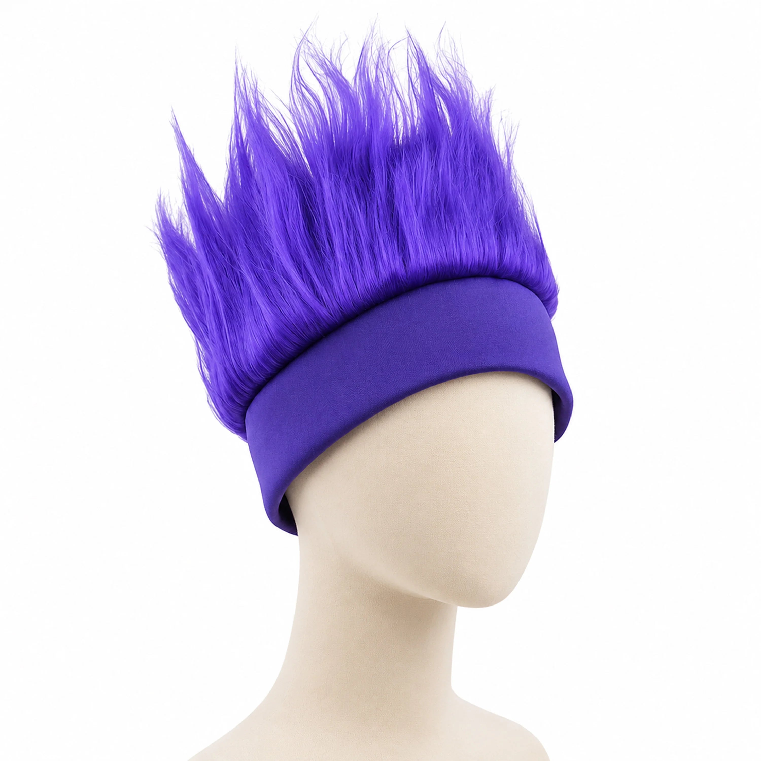 World Cup Wig with Logo, National Flag Colors,Headgear,Fan Wigs CostumeBrazil, Argentina, France, Germany, Mexico, United States