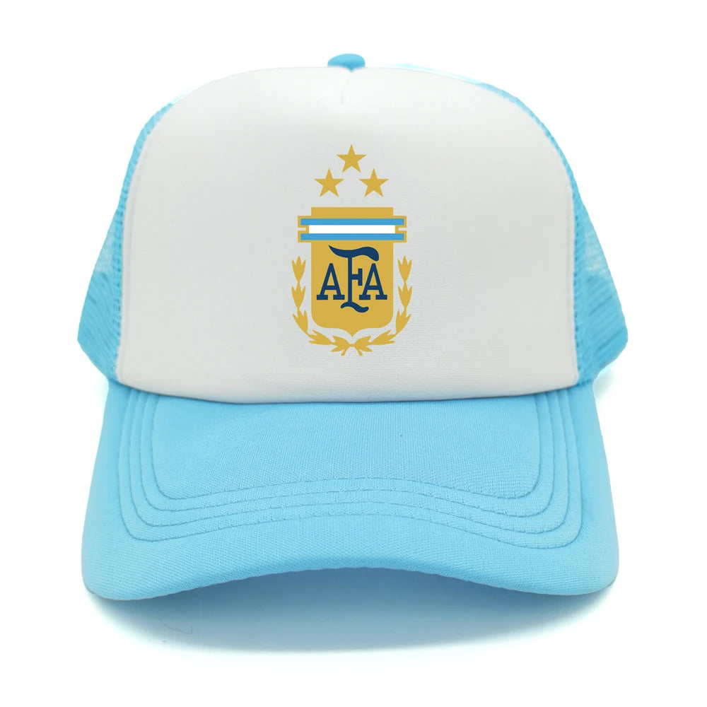 Argentina Trucker Caps Men Hat Baseball Cap Cool Summer Unisex Mesh Net Argentina 3 Star Hats