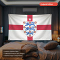 2026 Soccer Championship Team Flag Argentina Brazil France Germany England Spain Portugal Netherlands Polyester Fan Banner