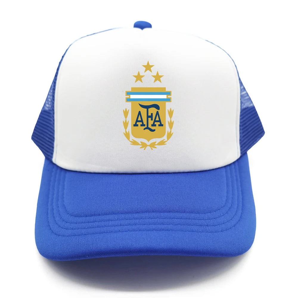 Argentina Trucker Caps Men Hat Baseball Cap Cool Summer Unisex Mesh Net Argentina 3 Star Hats