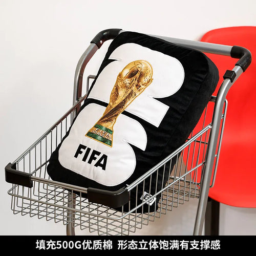 2026 Futbol Throw Pillow with Removable & Washable Cover