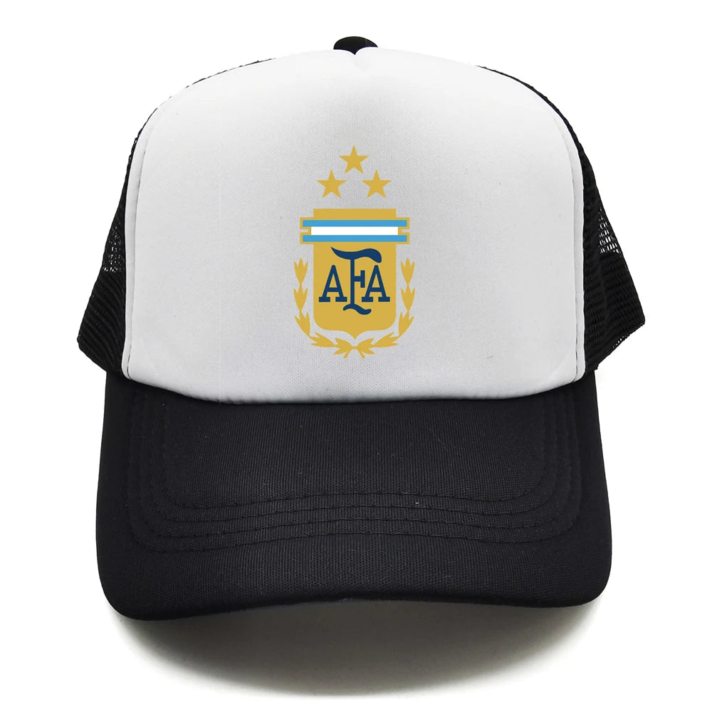 Argentina Trucker Caps Men Hat Baseball Cap Cool Summer Unisex Mesh Net Argentina 3 Star Hats