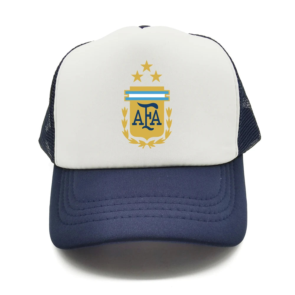 Argentina Trucker Caps Men Hat Baseball Cap Cool Summer Unisex Mesh Net Argentina 3 Star Hats