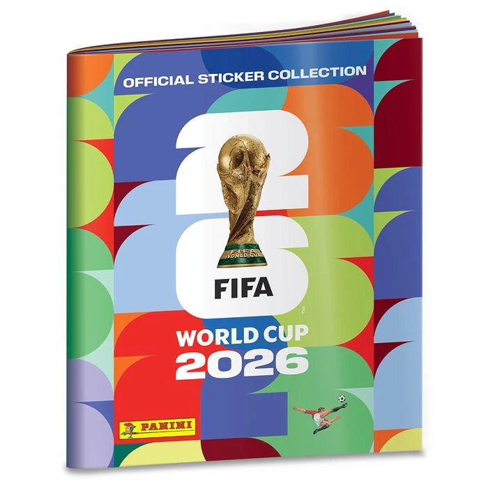 Panini FIFA 2026 World Cup Official Collectible Stickers Full Box 50 Packs Football Fan Sports Collection Souvenir