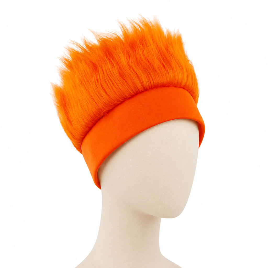 World Cup Wig with Logo, National Flag Colors,Headgear,Fan Wigs CostumeBrazil, Argentina, France, Germany, Mexico, United States