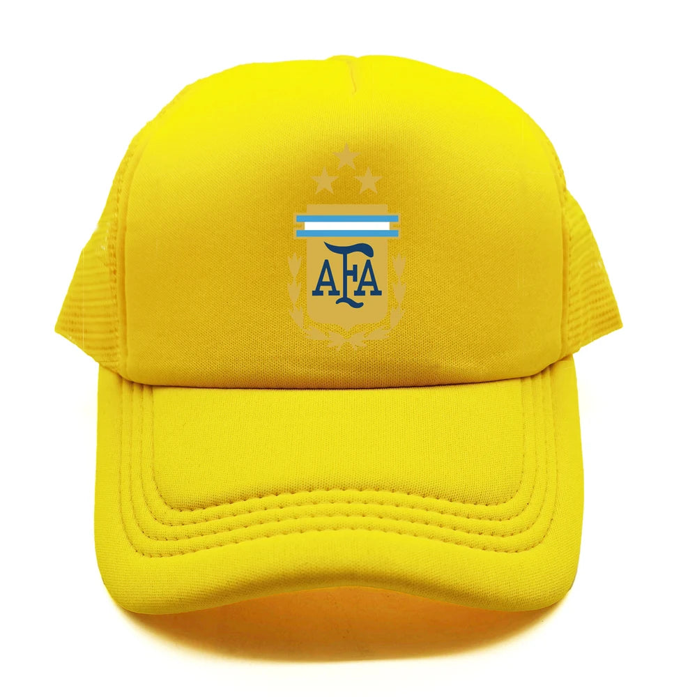 Argentina Trucker Caps Men Hat Baseball Cap Cool Summer Unisex Mesh Net Argentina 3 Star Hats