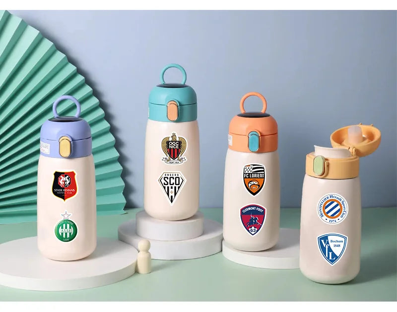 100pcs Football Club Logo Laptop Luggage Guitar Waterproof Decorative Graffiti