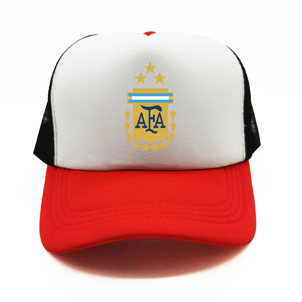 Argentina Trucker Caps Men Hat Baseball Cap Cool Summer Unisex Mesh Net Argentina 3 Star Hats