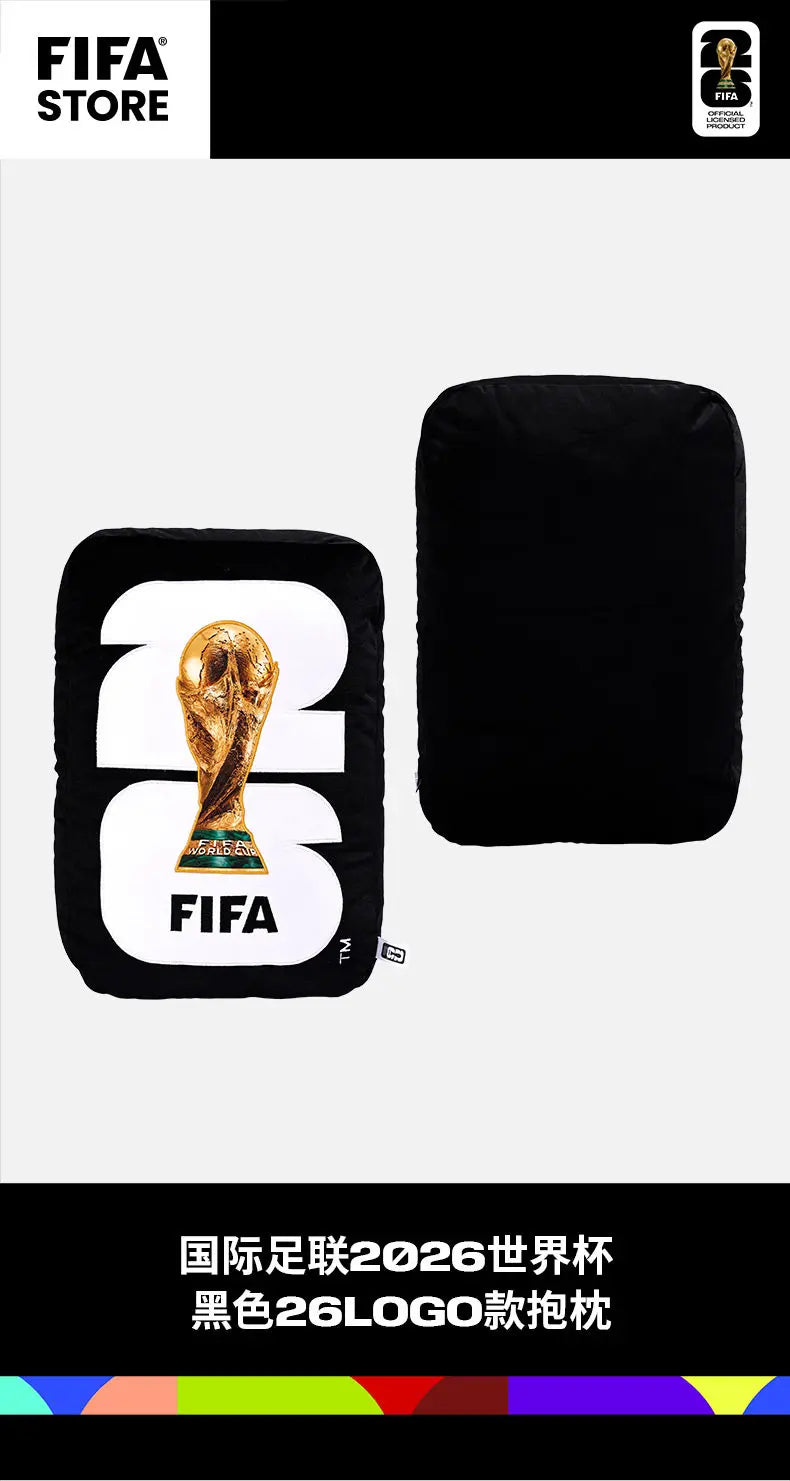 2026 Futbol Throw Pillow with Removable & Washable Cover