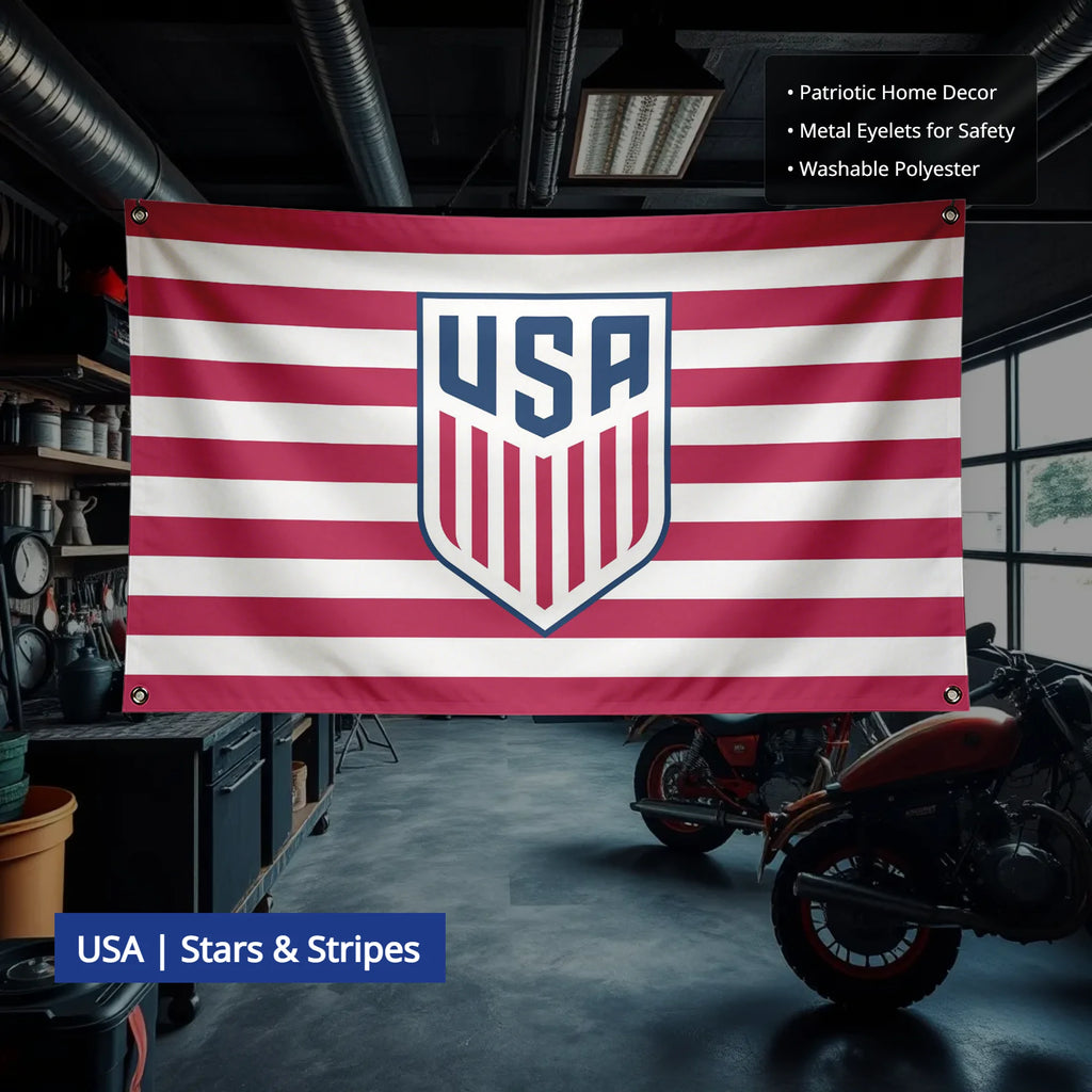 2026 Soccer Championship Team Flag Argentina Brazil France Germany England Spain Portugal Netherlands Polyester Fan Banner