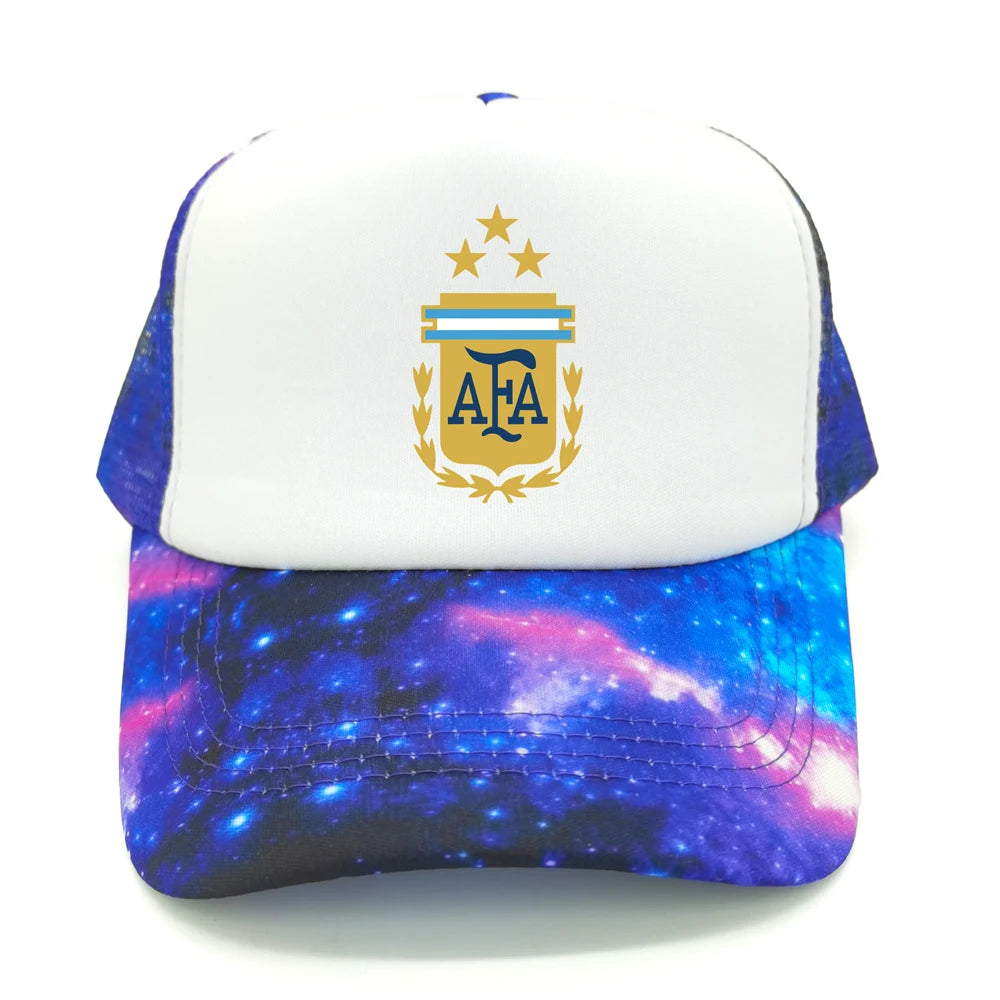 Argentina Trucker Caps Men Hat Baseball Cap Cool Summer Unisex Mesh Net Argentina 3 Star Hats