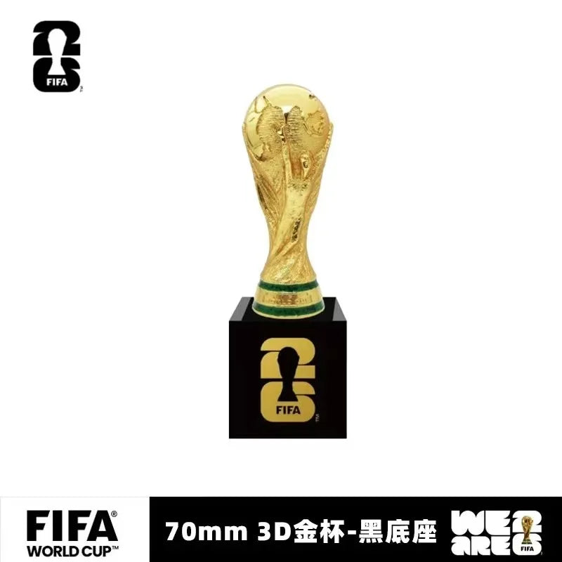 FIFA Official Licensed 2026 World Cup 3DTrophy Replica Golden Jules Rimet Trophy Black Base Football Fans Collectible Desk Decor