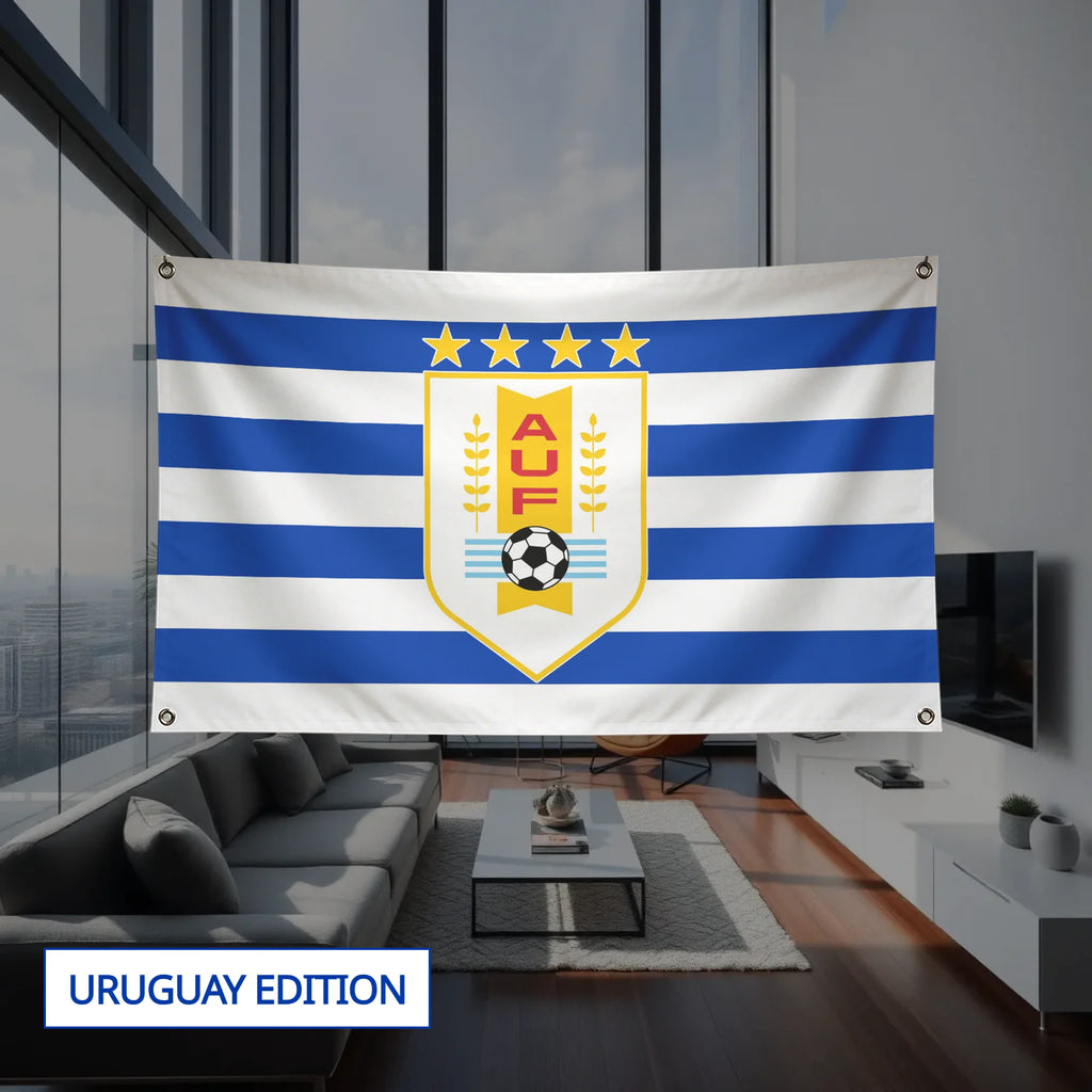 2026 Soccer Championship Team Flag Argentina Brazil France Germany England Spain Portugal Netherlands Polyester Fan Banner