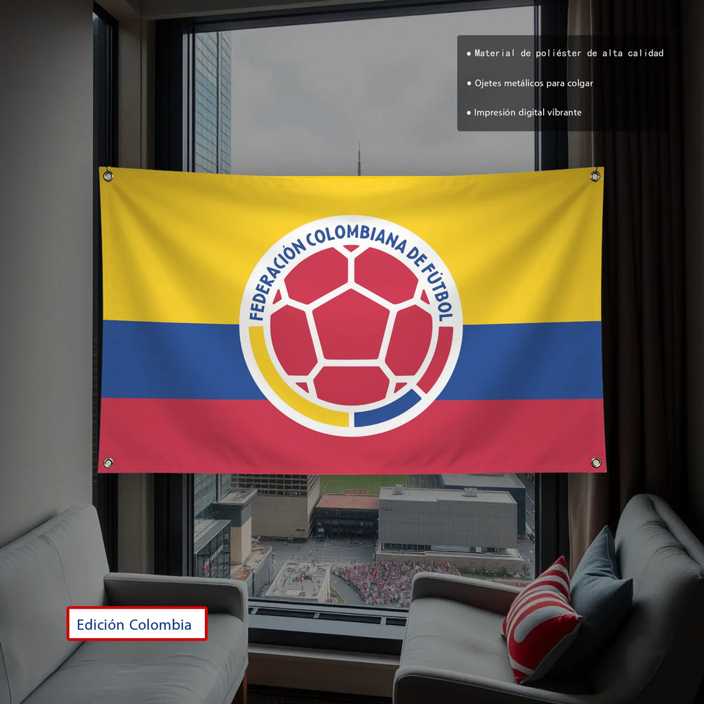 2026 Soccer Championship Team Flag Argentina Brazil France Germany England Spain Portugal Netherlands Polyester Fan Banner