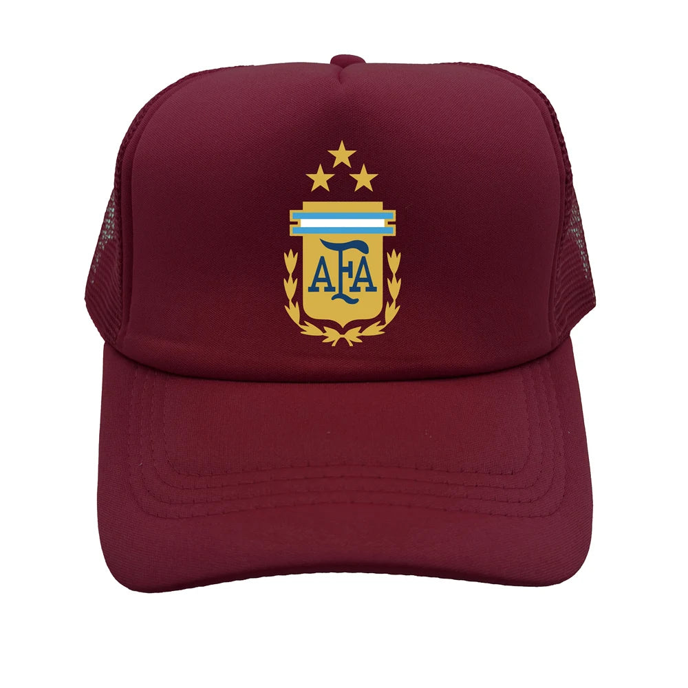 Argentina Trucker Caps Men Hat Baseball Cap Cool Summer Unisex Mesh Net Argentina 3 Star Hats