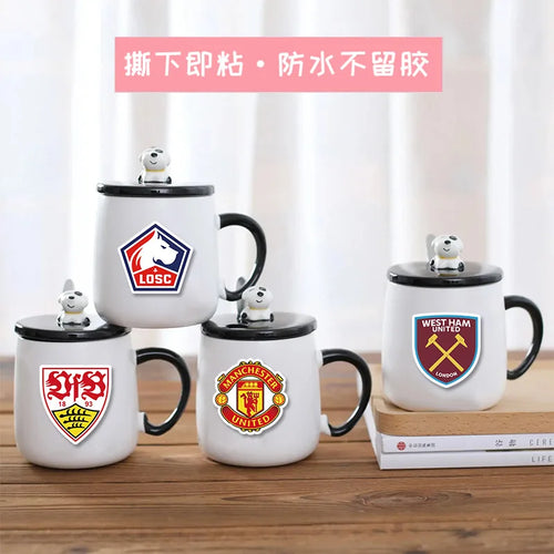 100pcs Football Club Logo Laptop Luggage Guitar Waterproof Decorative Graffiti