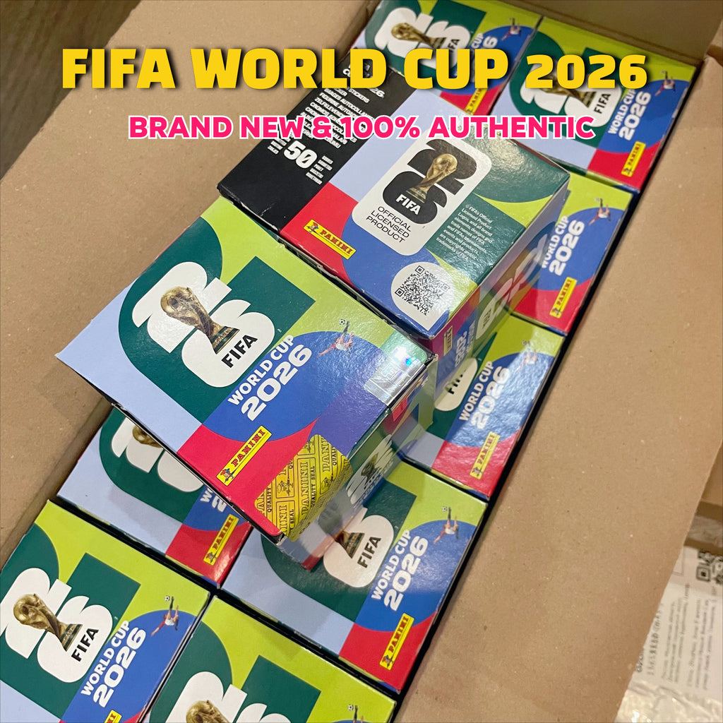 Panini FIFA 2026 World Cup Official Collectible Stickers Full Box 50 Packs Football Fan Sports Collection Souvenir