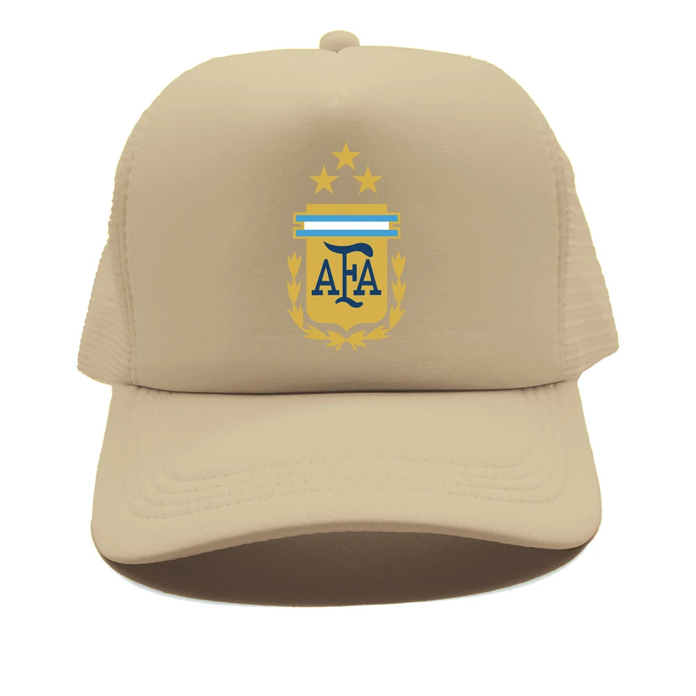 Argentina Trucker Caps Men Hat Baseball Cap Cool Summer Unisex Mesh Net Argentina 3 Star Hats