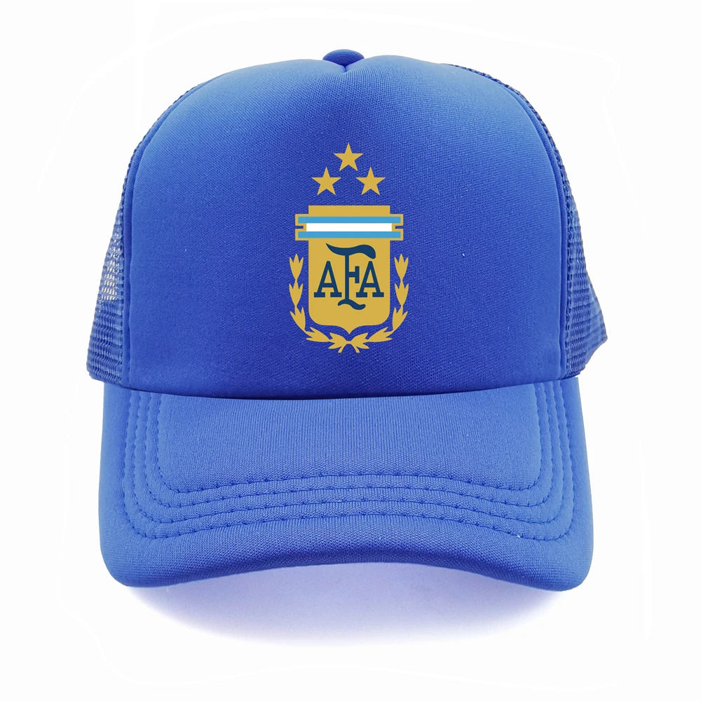 Argentina Trucker Caps Men Hat Baseball Cap Cool Summer Unisex Mesh Net Argentina 3 Star Hats