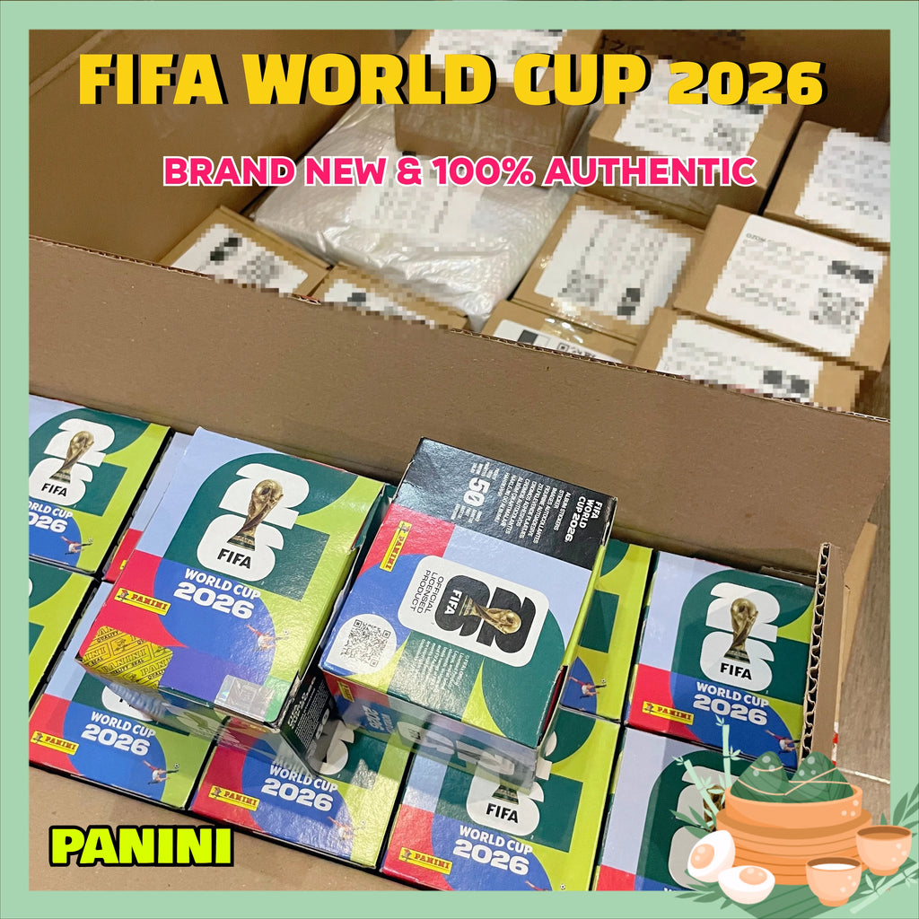 Panini FIFA 2026 World Cup Official Collectible Stickers Full Box 50 Packs Football Fan Sports Collection Souvenir