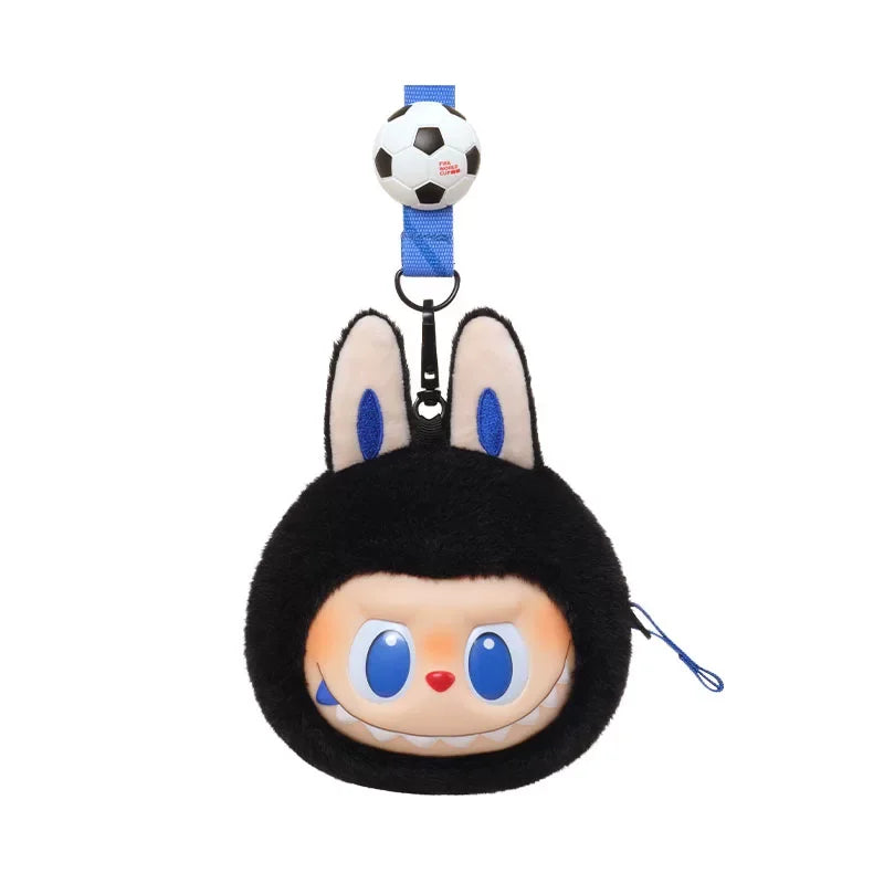 POPMART The Monsters Labubu Fifa Catch The Win Vinyl Plush Doll Football Themed Figure Cute Vinyl Plush Pendant Blind Box Gift