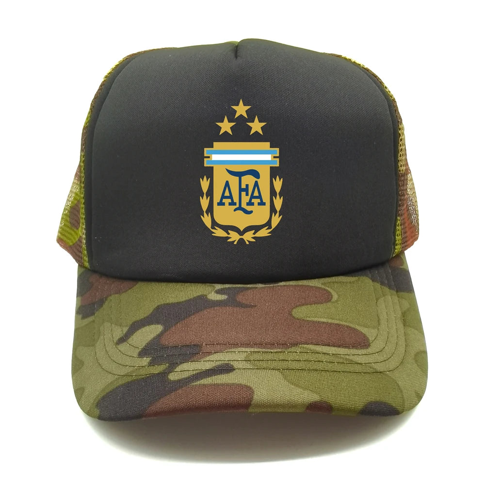 Argentina Trucker Caps Men Hat Baseball Cap Cool Summer Unisex Mesh Net Argentina 3 Star Hats