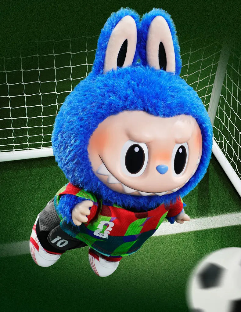 POPMART The Monsters Labubu Fifa Catch The Win Vinyl Plush Doll Football Themed Figure Cute Vinyl Plush Pendant Blind Box Gift