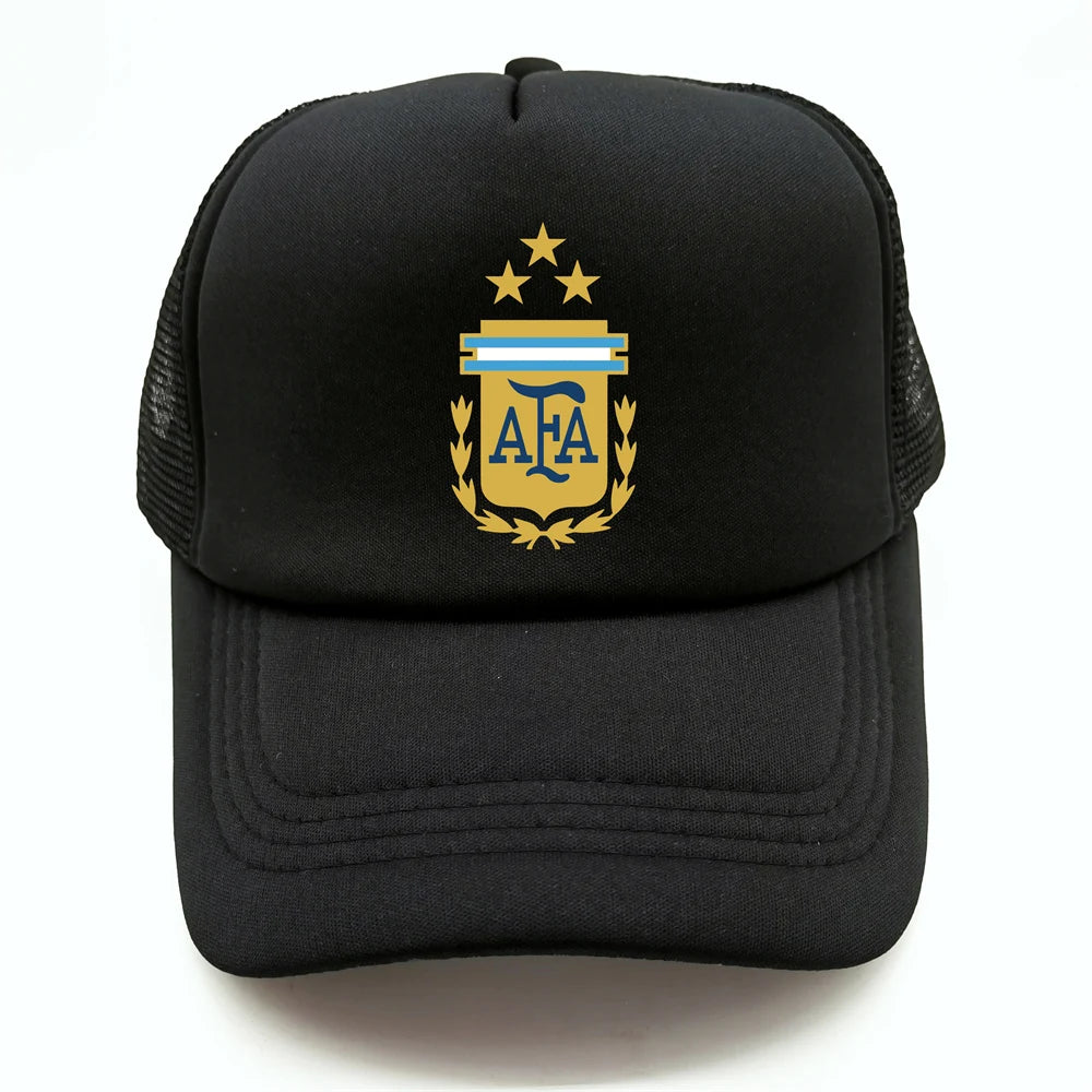 Argentina Trucker Caps Men Hat Baseball Cap Cool Summer Unisex Mesh Net Argentina 3 Star Hats