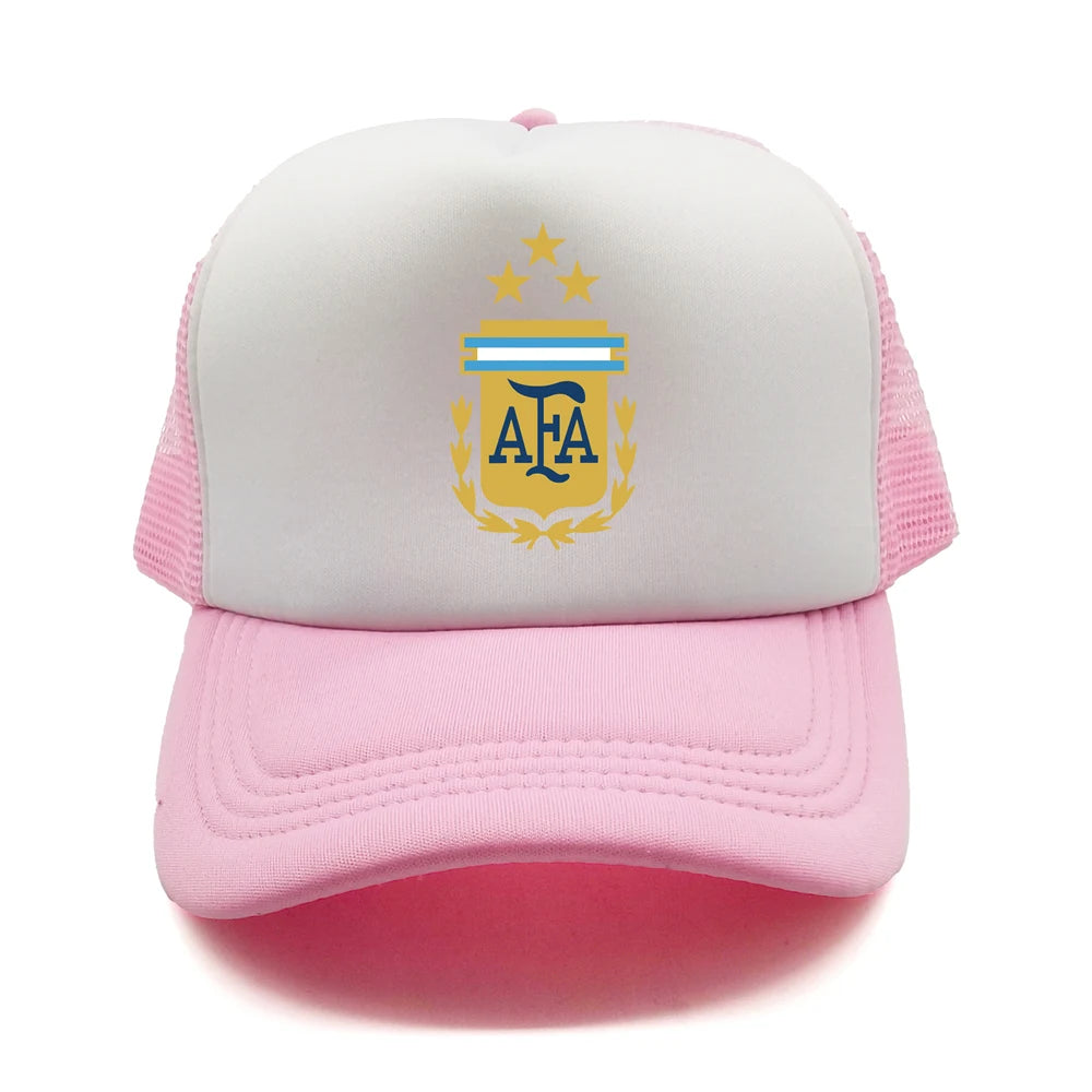 Argentina Trucker Caps Men Hat Baseball Cap Cool Summer Unisex Mesh Net Argentina 3 Star Hats