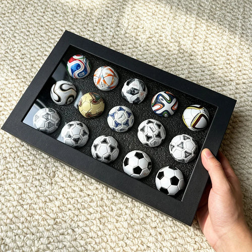 2026 FIFA Mini Soccer Ball Set 15PCS 3.8cm Football Collectible Models World Cup Fan Souvenir Gift Sports Memorabilia Collection