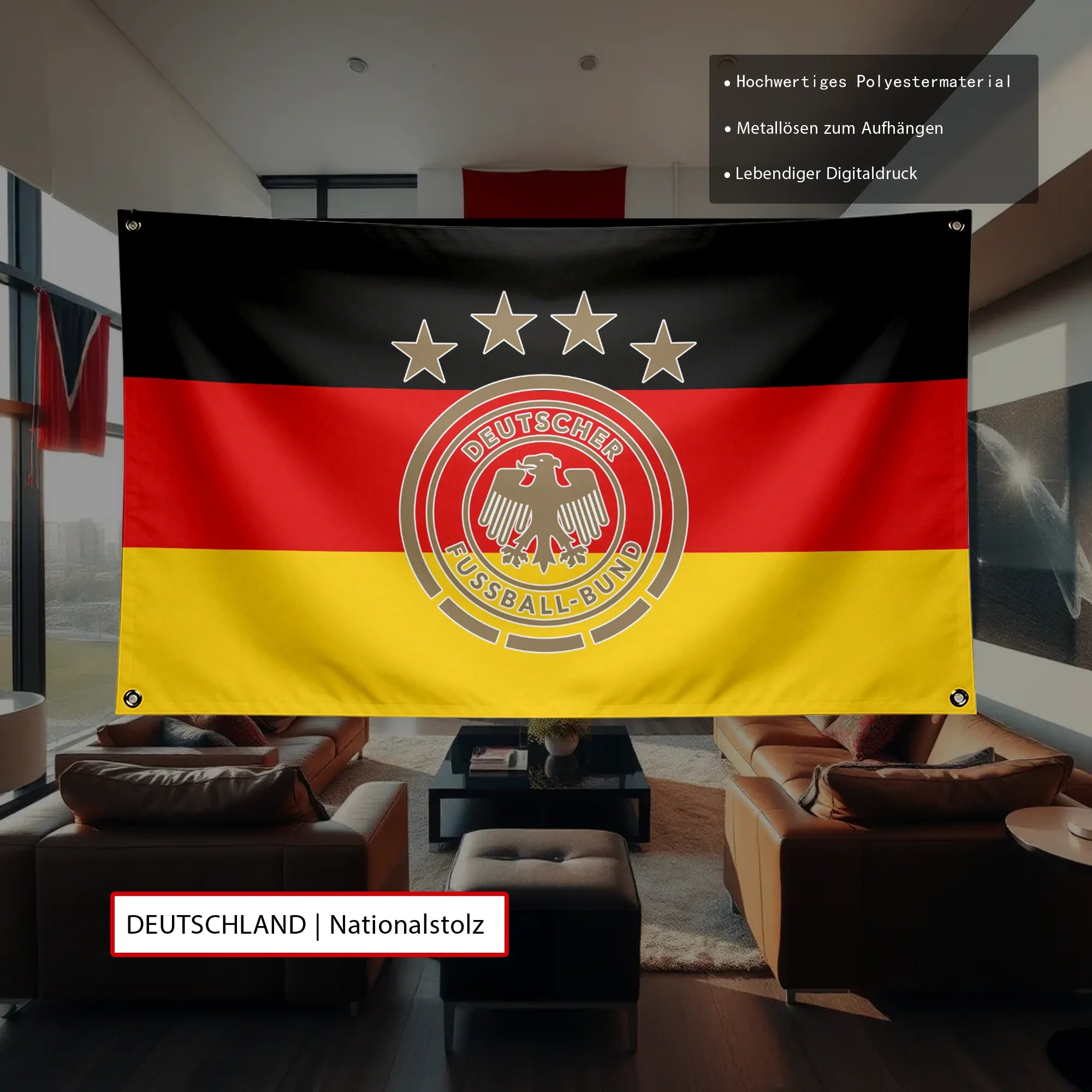 2026 Soccer Championship Team Flag Argentina Brazil France Germany England Spain Portugal Netherlands Polyester Fan Banner